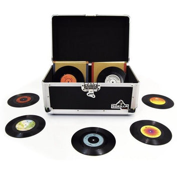 Gorilla 200pcs 7" Singles Vinyl Records Flight Storage Case