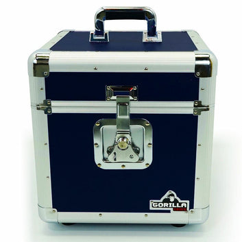 Gorilla GC-LP100 BLUE LP100 12" Vinyl Record Storage Box